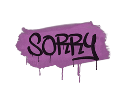 Sealed Graffiti | Sorry (Bazooka Pink) image