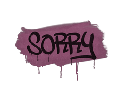 Sealed Graffiti | Sorry (Princess Pink) image