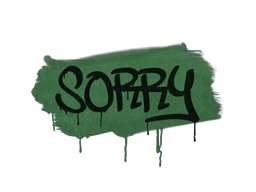 Sealed Graffiti | Sorry (Jungle Green) image