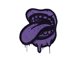 Sealed Graffiti | Eat It (Monster Purple) image