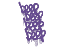 Sealed Graffiti | BEEP (Monster Purple) image