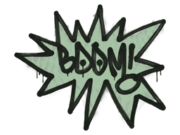 Sealed Graffiti | BOOM (Cash Green) image