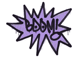 Sealed Graffiti | BOOM (Violent Violet) image