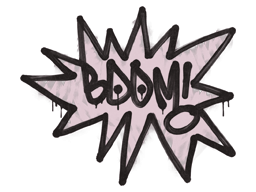 Sealed Graffiti | BOOM (War Pig Pink) image