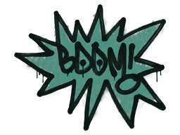 Sealed Graffiti | BOOM (Frog Green) image