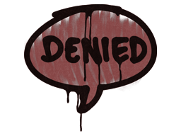 Sealed Graffiti | Denied (Brick Red) image