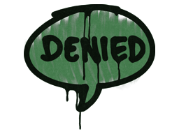 Sealed Graffiti | Denied (Jungle Green) image