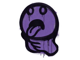 Sealed Graffiti | Choke (Monster Purple) image