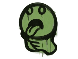 Sealed Graffiti | Choke (Battle Green) image