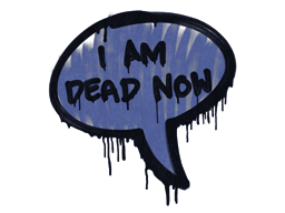 Sealed Graffiti | Dead Now (SWAT Blue) image