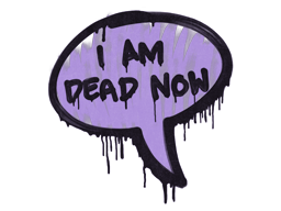 Sealed Graffiti | Dead Now (Violent Violet) image