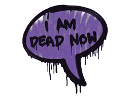 Sealed Graffiti | Dead Now (Monster Purple) image