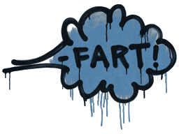 Sealed Graffiti | Fart (Monarch Blue) image