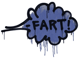 Sealed Graffiti | Fart (SWAT Blue) image