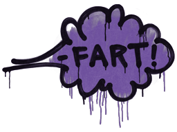 Sealed Graffiti | Fart (Monster Purple) image