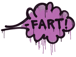 Sealed Graffiti | Fart (Bazooka Pink) image