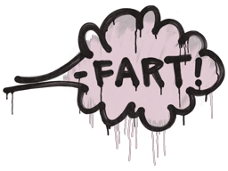 Sealed Graffiti | Fart (War Pig Pink) image