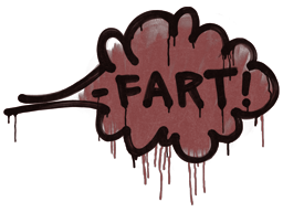 Sealed Graffiti | Fart (Brick Red) image