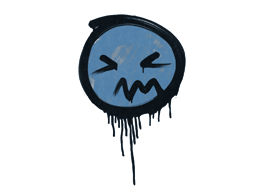 Sealed Graffiti | Grimace (Monarch Blue) image