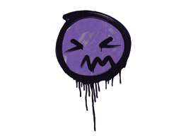 Sealed Graffiti | Grimace (Monster Purple) image