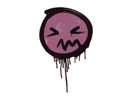 Sealed Graffiti | Grimace (Princess Pink) image