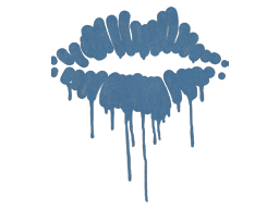 Sealed Graffiti | Kiss (Monarch Blue) image