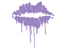 Sealed Graffiti | Kiss (Violent Violet) image