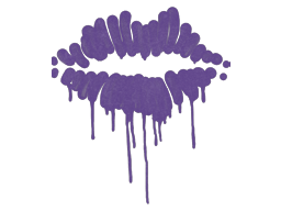 Sealed Graffiti | Kiss (Monster Purple) image