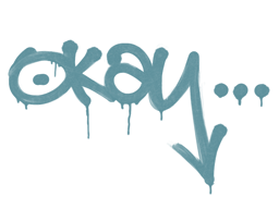 Sealed Graffiti | Okay (Wire Blue) image