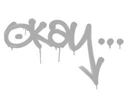 Sealed Graffiti | Okay (Shark White) image