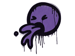 Sealed Graffiti | Puke (Monster Purple) image