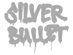 Sealed Graffiti | Silver Bullet (Shark White) image