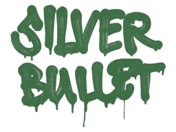 Sealed Graffiti | Silver Bullet (Jungle Green) image