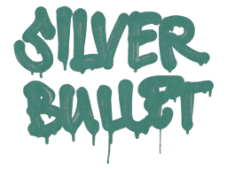 Sealed Graffiti | Silver Bullet (Frog Green) image