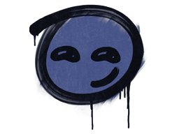 Sealed Graffiti | Smirk (SWAT Blue) image