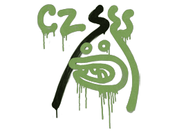 Sealed Graffiti | Recoil CZ-75 (Battle Green) image