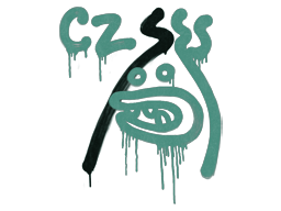 Sealed Graffiti | Recoil CZ-75 (Frog Green) image