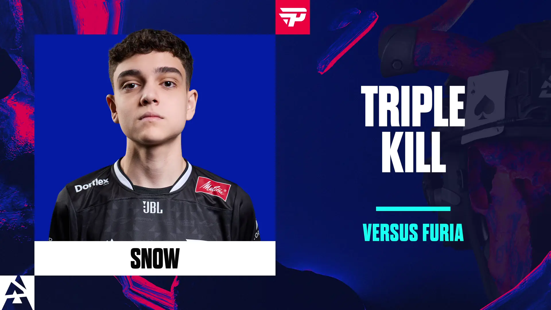Souvenir Charm | Austin 2025 Highlight | snow Triple Kill