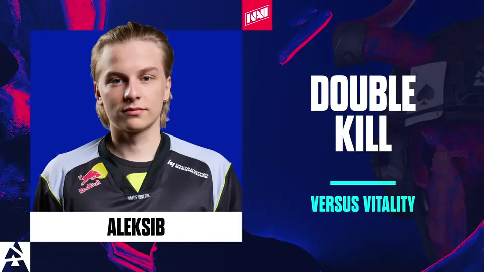 Souvenir Charm | Austin 2025 Highlight | Aleksib Double Kill