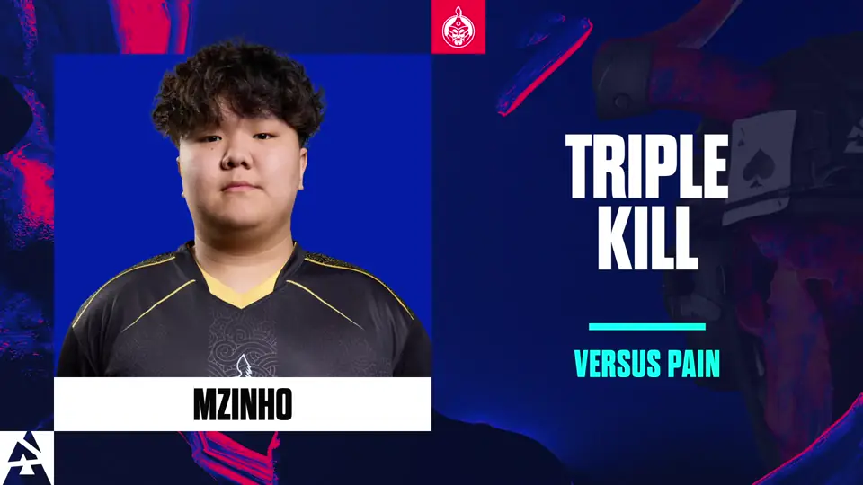 Souvenir Charm | Austin 2025 Highlight | mzinho Triple Kill