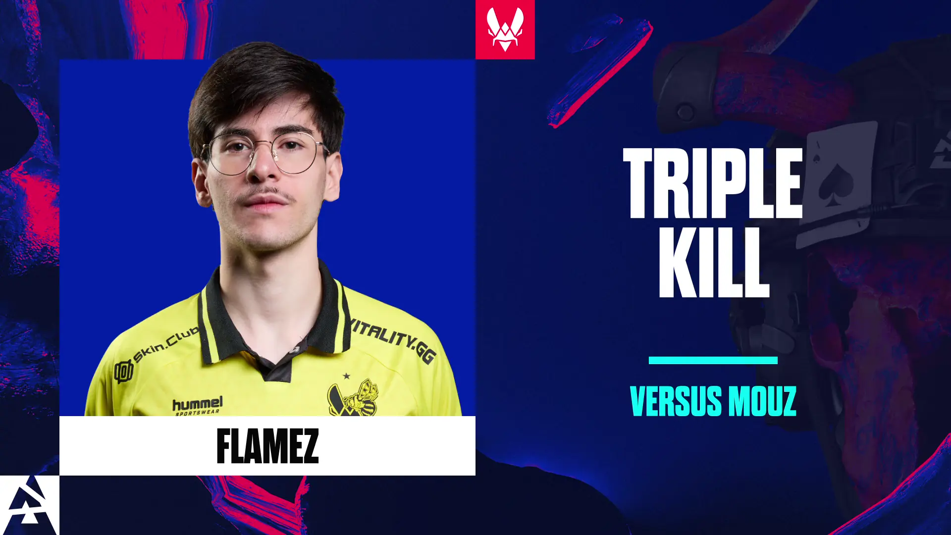 Souvenir Charm | Austin 2025 Highlight | flameZ Triple Kill vs MOUZ