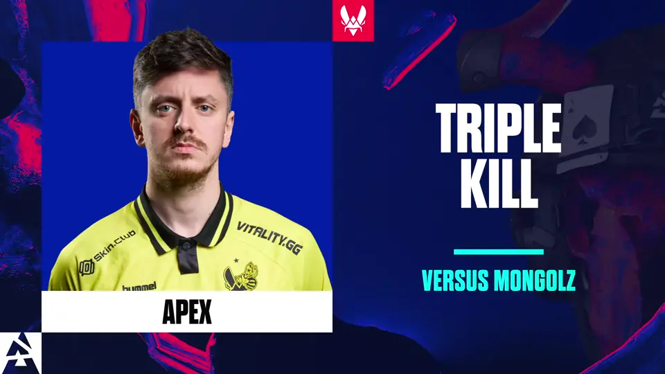 Souvenir Charm | Austin 2025 Highlight | apEX Triple Kill