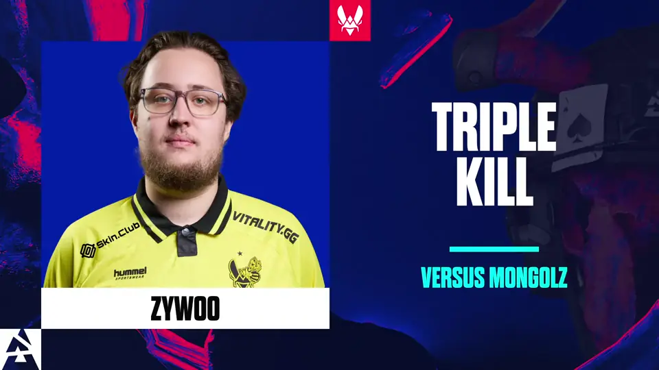 Souvenir Charm | Austin 2025 Highlight | ZywOo Triple Kill