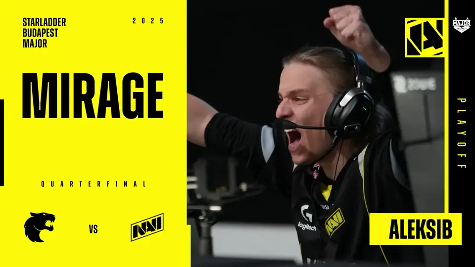 Souvenir Charm | Budapest 2025 Highlight | Aleksib vs FURIA on Mirage