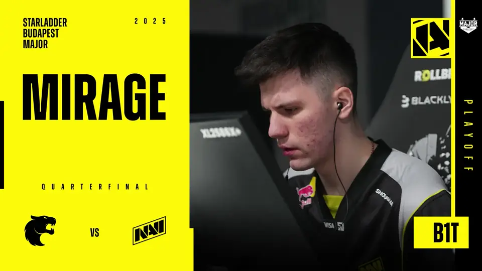 Souvenir Charm | Budapest 2025 Highlight | b1t vs FURIA on Mirage