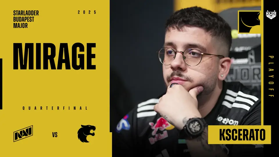 Souvenir Charm | Budapest 2025 Highlight | KSCERATO vs Natus Vincere on Mirage