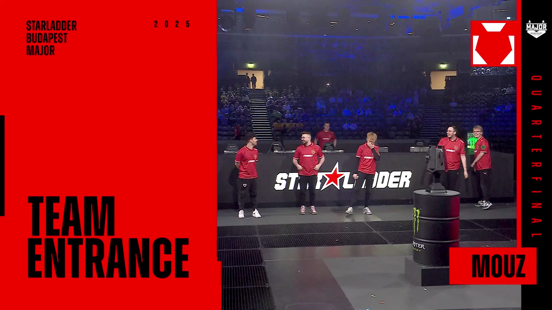 Souvenir Charm | Budapest 2025 Highlight | MOUZ on the QF stage