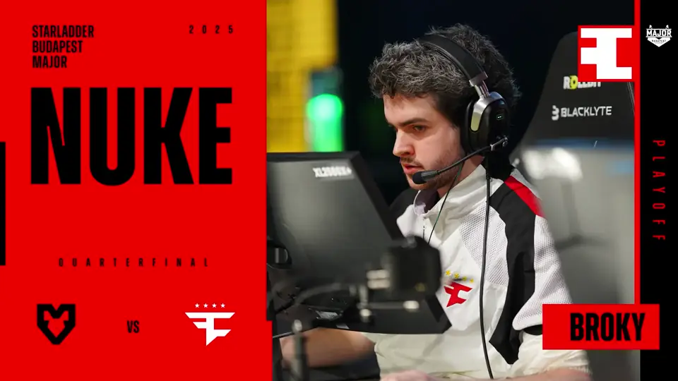 Souvenir Charm | Budapest 2025 Highlight | broky vs MOUZ on Nuke