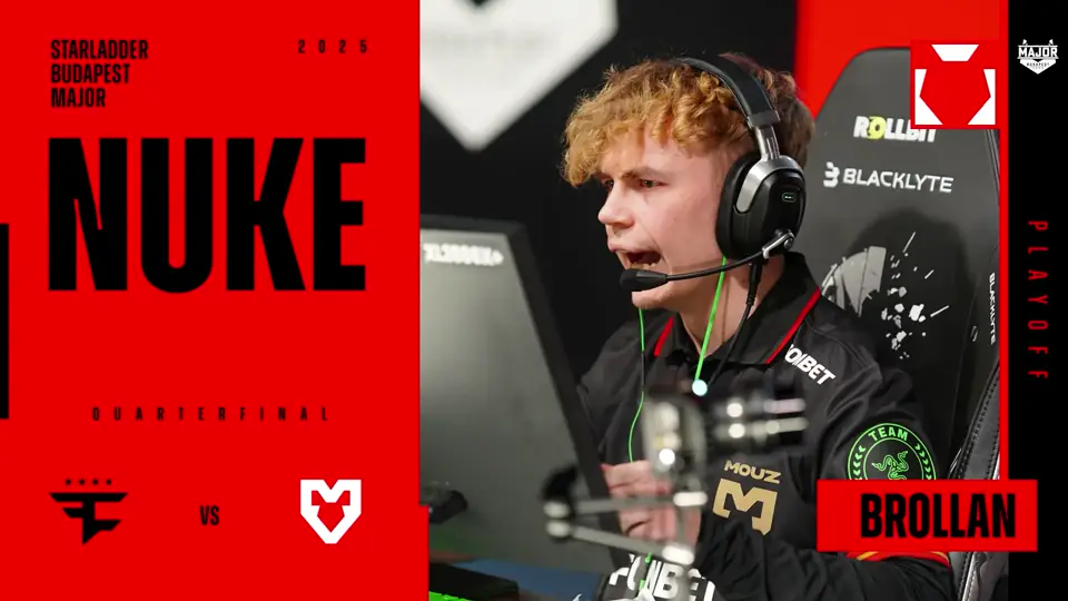 Souvenir Charm | Budapest 2025 Highlight | Brollan vs FaZe on Nuke