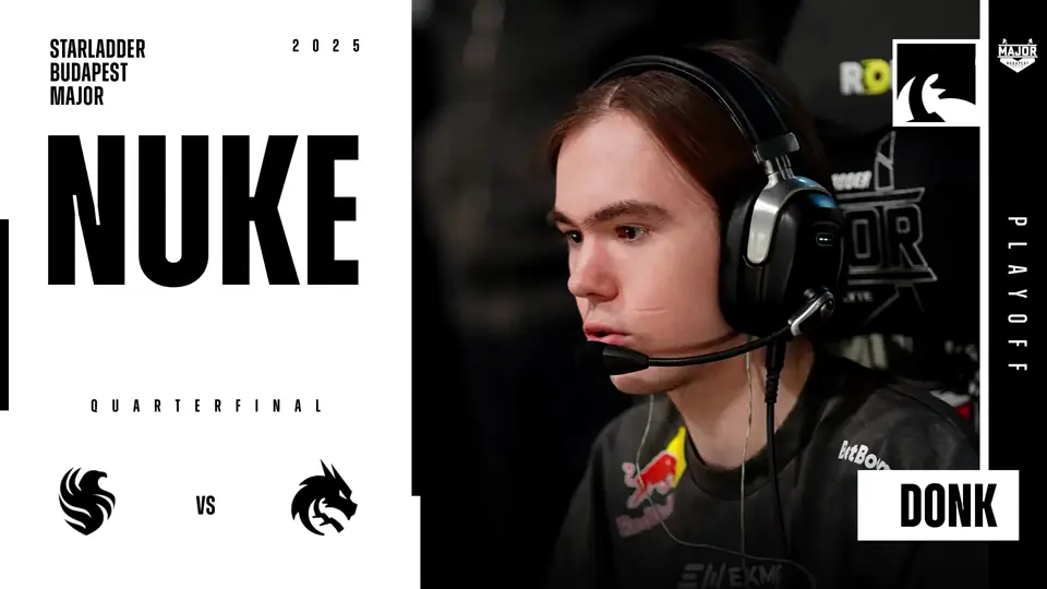 Souvenir Charm | Budapest 2025 Highlight | donk vs Falcons on Nuke